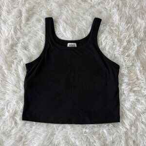 Like New✨ PINK Victoria's Secret Shelf Bra Tank Top Black Size S